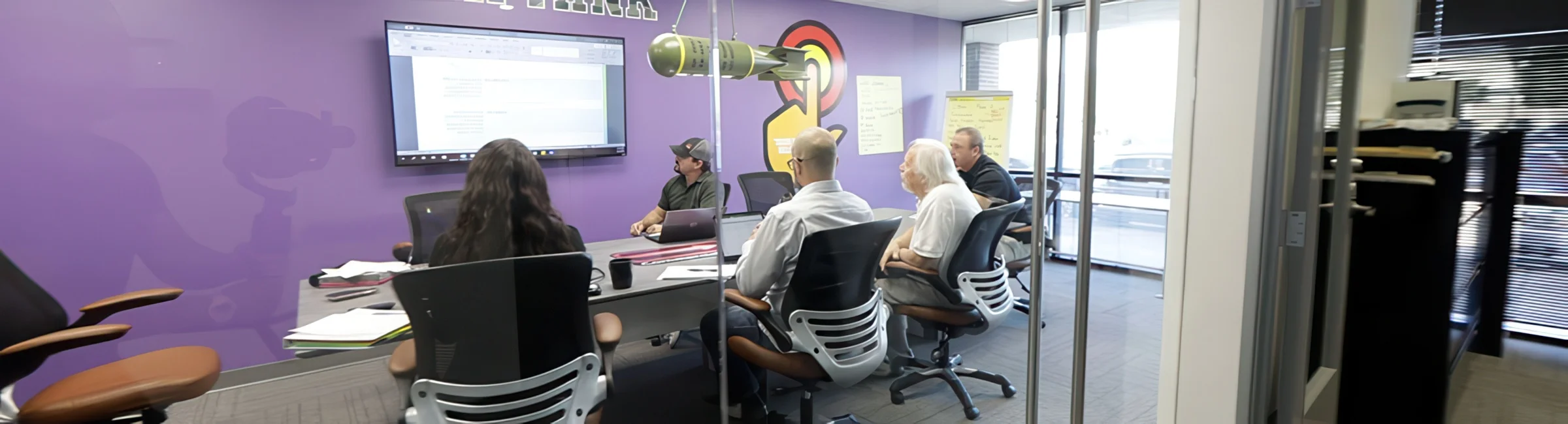 Commercial Fleet Financing team at headquarters