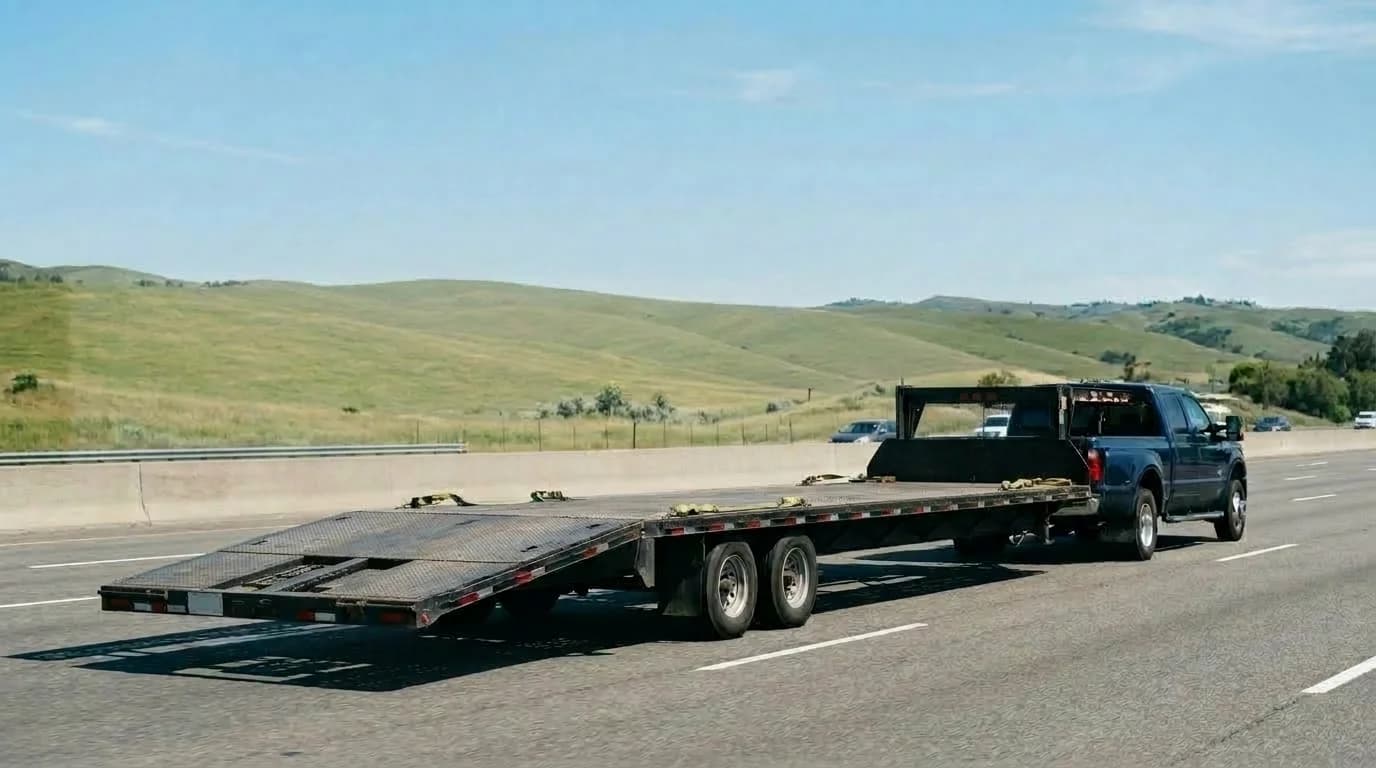 Car carrier trailer for commercial fleet financing